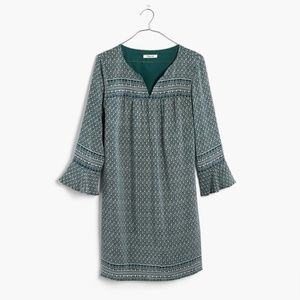 Madewell • Starland Bell-Sleeve Dress Medium